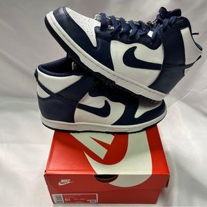 Nike Dink High GS Midnight Navy New Size 6.5Y / 8W